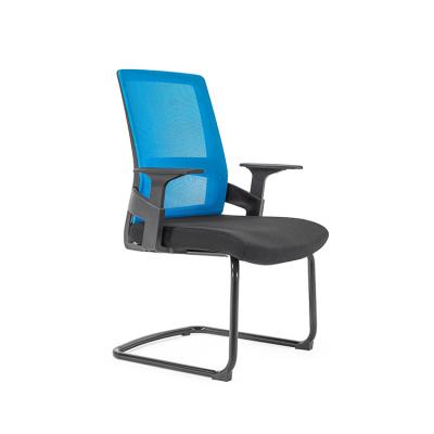 China Blue Office Visitor Chair (Height) Furniture Home Office Guest Hall Chair Commercial Room Adjustable Chair Pretty for sale