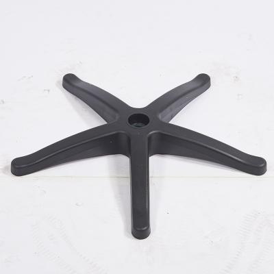 China 5 Pieces Modern High Quality Black Star Shaped Nylon Office Chair Base Computer Chair for sale