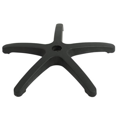 China China Wholesale Five Star Black Color Metal Swivel Modern Office Spare Parts Nylon Chair Base Five Star Chair Base for sale