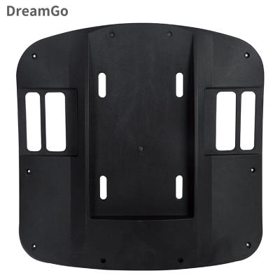 China Plastic Jinyigao Black Back Frame Office Chair Frame Chair Seat Shell Spare Part Backrest Cover Components Frame for sale