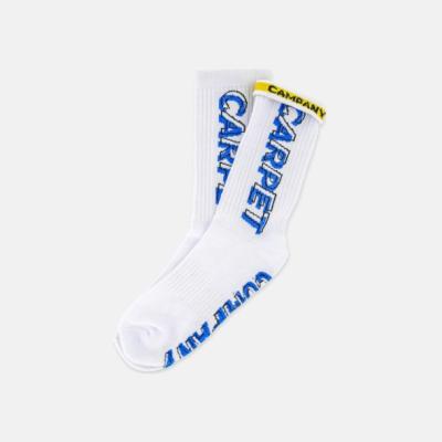 China Jacquard Breathable Colorful Funny Embroidered Sport Socks Custom Designer Funny Embroidered Socks Logo Cotton Crew Happy Socks Manufacturer for sale