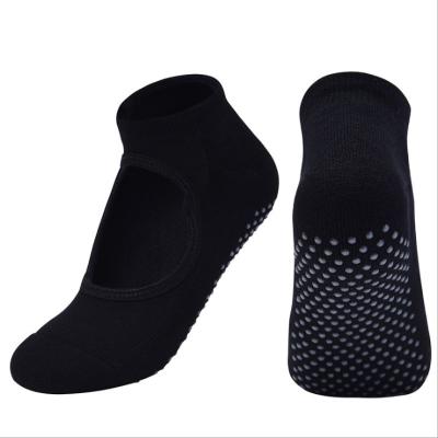 China Factory Supply Non Slip Non Slip Custom Logo Women Yoga Socks Non Slip Pilates Ballet Dance Foot Massager Floor Socks Girls Ladies Fitness Exercise Socks for sale