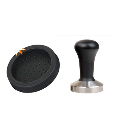 China Durable Colored Steel Base Aluminum Alloy Handle Coffee Tamper for sale