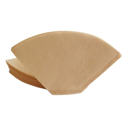 China Circular Area Eco - Friendly Sustainable Coffee Filter Paper Without Bleach 100pcs/bag for sale