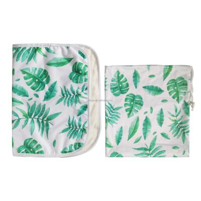 China 4pcs/box Comfortable Waterproof Portable Bed Pads Bamboo Urine Wetting Changing Pads For Kids for sale