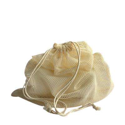 China Cycle& reusable& reusable fabric Mesh Laundry Wash Bags drawstring color home travel eco-friendly hotel custom made natural eco friendly for sale