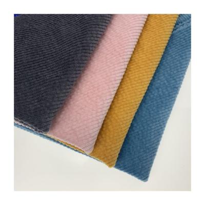 China Good Wholesale Supplier Colorful Corduroy Fabrics 8w Corduroy Fabric Anti-Static for sale