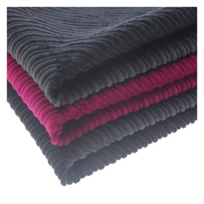 China Antistatic Hot Selling Color Cotton Corduroy Fabric Corduroy 8w Material Fabric for sale