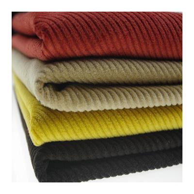 China Cheap price 8w fashion luxury cotton stretch corduroy textile fabrics anti-static corduroy for sale for sale