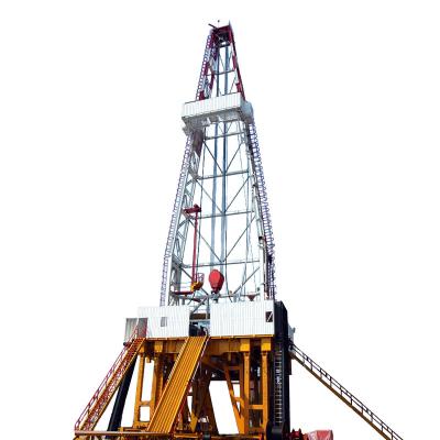 China energy & 5000m Diesel Engine Oil Field Mining Skid Mounted Energy Rig Mechanical Origin for sale