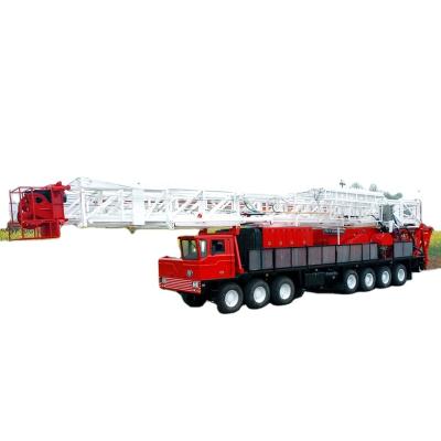 China energy & Smart Mining RG Petro API Standard Oil Field Truck Mounted Workover Rig XJ150 for sale