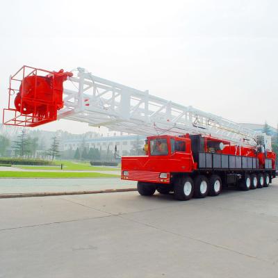 China energy & RG Petro API Standard Oil Field Truck-Mounted Drilling Rig and Workover XJ180 Rig for sale