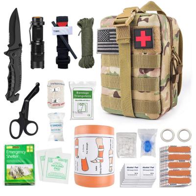 China For Pet 2022 Tactical First Aid Kit - IFAK - Survival Trauma Medical Kit with Israeli Bandage and Splint for sale