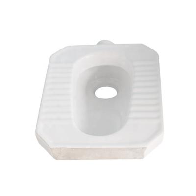 China With Yellow Colored Ceramic Squatting Pan Toilet Damper Squat Toilet Pan for sale