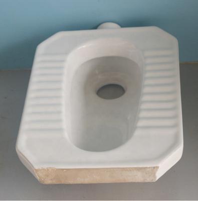 China With Modern Fender Design High Quality Ceramic Sanitary Ware Sit And Strap Floor Mount Bathroom Squat Toilet Bowl for sale