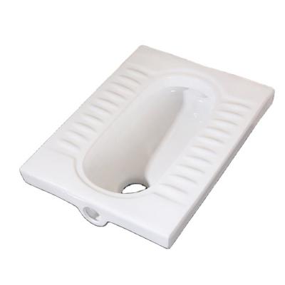 China High quality white material ceramic WC automatic operation toilet squat pan squat toilet for sale