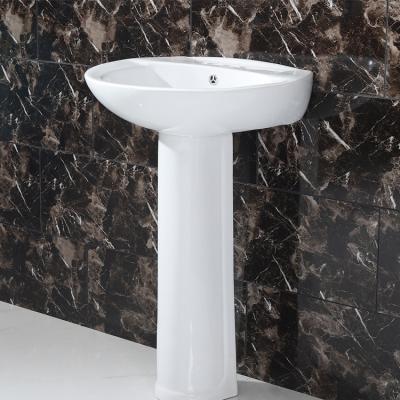 China Low Price Modern Ceramic Cabinet Hand Wash Basin Sink Bathroom Sink Counter for sale