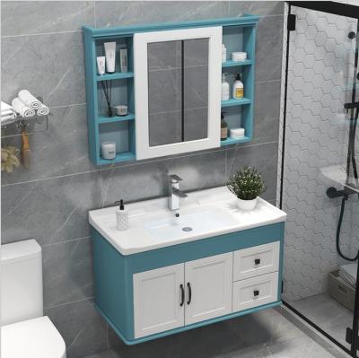 China Modern New Designs Carbon Fiber Bathroom Vanity With Mirror for sale