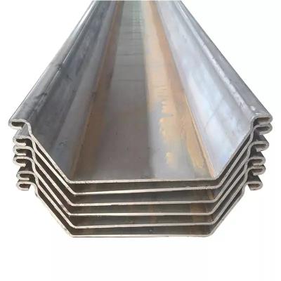 China Wholesale Price Type 3 Carbon Steel Sheet Pile S355 Carbon Steel Plate Pile for Cofferdam Project SY295 for sale