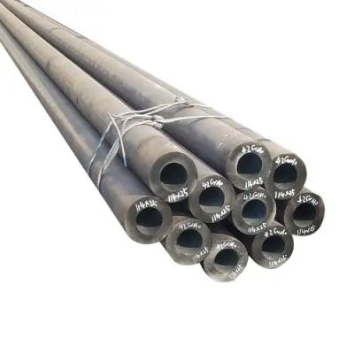 China Hot Selling ASTM Liquid Pipe A53 Erw Welded Round Steel Seamless Soft Black PPE Tube Carbon Steel Pipe Manufacturer For Building Material for sale