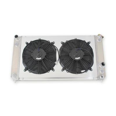 China Aluminum Alloy For Chevrolet Blazer S10 4.3L V6 Performance Aluminum Radiator + Shroud + Fan 96-05 for sale