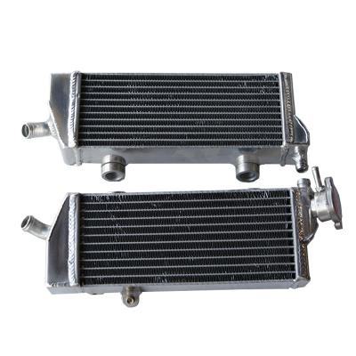 China 100% aluminum alloy high performance motorcycle aluminum radiator suitable for SX125 2008 radiator for sale