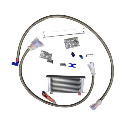 China Cooling aluminum turbo oil cooler kits suitable for E36/E46 M3 135/E90 335/640/740 X1/Z4 for sale