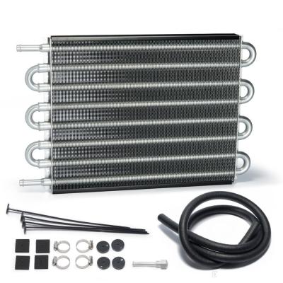 China Universal Aluminum 8 Row Transmission Oil Cooler Aluminum Kit for sale