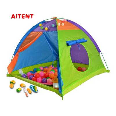 China Sports Toy Children's Color Combination Folding Play Tent Outdoor Tent for sale