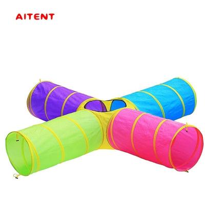 China Sports Toy Kids Play Tunnel Pop Up Gift Toy Indoor Outdoor Tunnel Crawl for sale