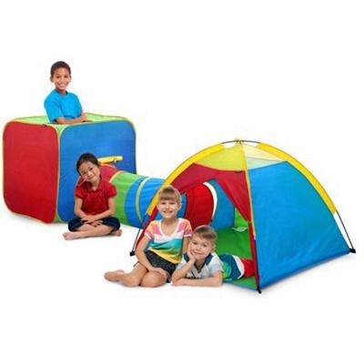 China Sports Toy Portable Play Children Outdoor Folding Toy Tent And Tunnel for sale