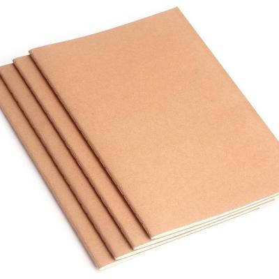 China 100 Seiten/ 50 Blätter Soft Kraft Cover Notebook perfekt für Studenten und Fachleute zu verkaufen