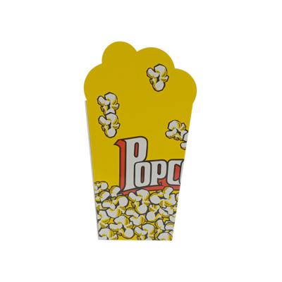 China Custom Disposable Popcorn Cup in Different Size for Cinema Printed Popcorn Bucket for sale