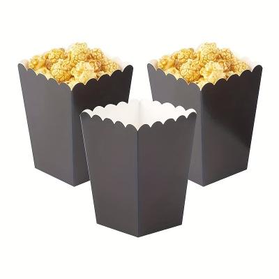 China Kraft-Papierbecher US Einweg-Popcorn-Boxen Verpackung Mode Custom Printed Paper Popcorn Box zu verkaufen