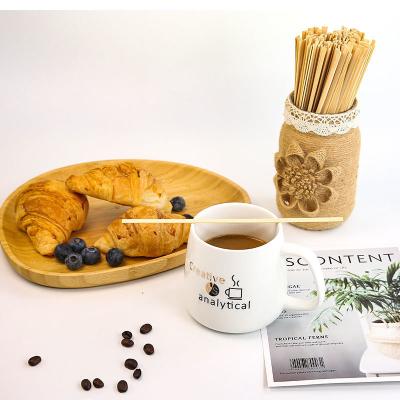 China Disposable Wooden Round Head Coffee Stir Stirrer Package Size 60.00cm * 50.00cm * 30.00cm for sale