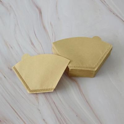 China Nature U-Form Filter Größe für 2-4 Tassen 3 6 9 Kaffeefilterpapier ohne Deckel 30-Tage Rückerstattung zu verkaufen