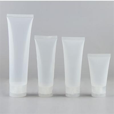 China 50 ml 100 ml 150 ml Mat oppervlak leeg Flip top cosmetische verpakking zachte plastic buis Te koop