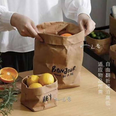 China 18.00cm * 11.00cm * 32.00cm Package Size Oil-Proof Cake Kraft Paper Laminate Bag for sale