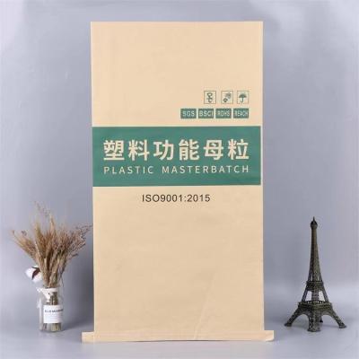 China Customized Practical Paper-Plastic Composite Bag for Moisture-Proof Chemical Packaging for sale