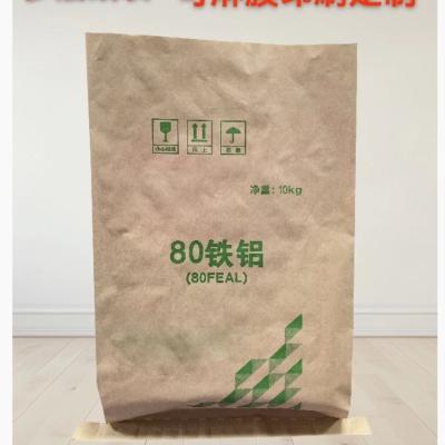 中国 カスタマイズされたスポット 5kg 厚い化学プラスチック粒子が印刷をサポートする紙袋 販売のため