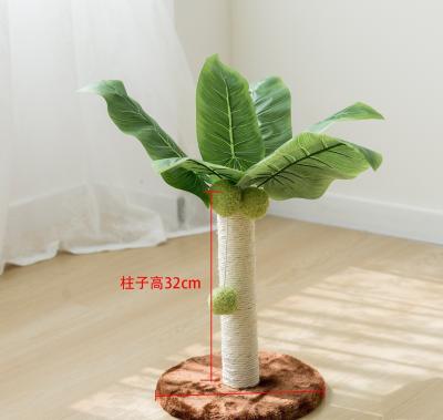 China Package Size 40.00cm * 35.00cm * 10.50cm Cat Toy Tree Scratching Sisal Cat Scratcher for sale