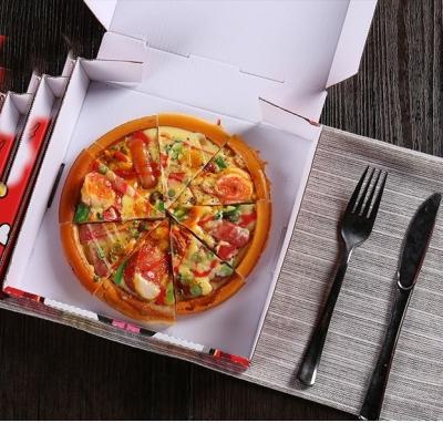 China Embalagem de fast food Bola de embalagem de qualidade alimentar Caixa de pizza Caixa com política de reembolso de 30 dias à venda