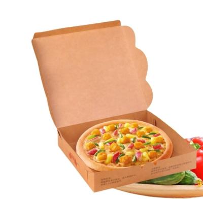 China Envio Econômico Papel descartável Pizza Plate Takeout Fast Food Embalagem Bola à venda