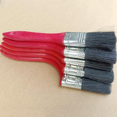 Chine Simple style rouge poignée en bois mural pinceau de peinture en plastique remboursement de 30 jours offert à vendre