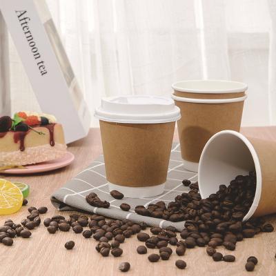 China Disposable Single/Double/Wall Hot Drinking Kraft Paper Cup Initial Payment Option Now for sale