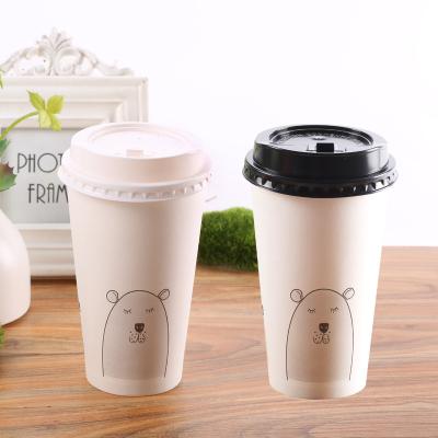 China Reembolso 6 7 8 9 10 12 16 20 24 Oz Tamaño personalizado Taza de café de papel desechable en venta