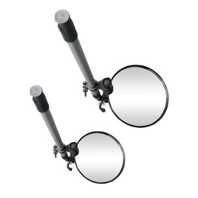 China Under Car Mirror Screening Mirror Round 22cm Convex Inspection Mirror For Under Car Safety Inspection And Searching With Widening Handle for sale