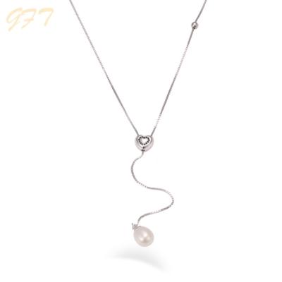 China Fashion Jewelry 2017 Trendy Silver Necklace 925 Sterling Silver for sale