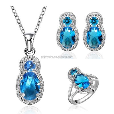 China Trendy Fashion Design 925 Sterling Silver Jewelry Sets 2017 for sale