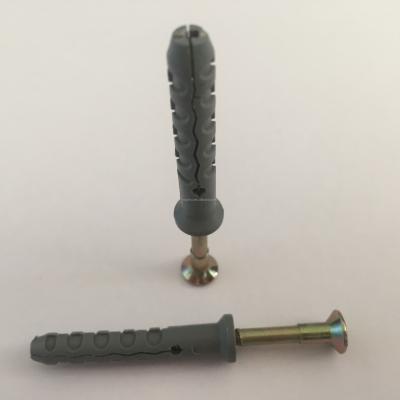 China Plastic And Steel Supply PA6 Hammer Fixing Anchors for sale